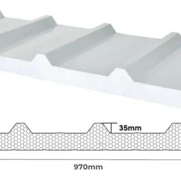 MÁI TÔN 3 LỚP LÕI XỐP (TÔN-XỐP-TÔN)